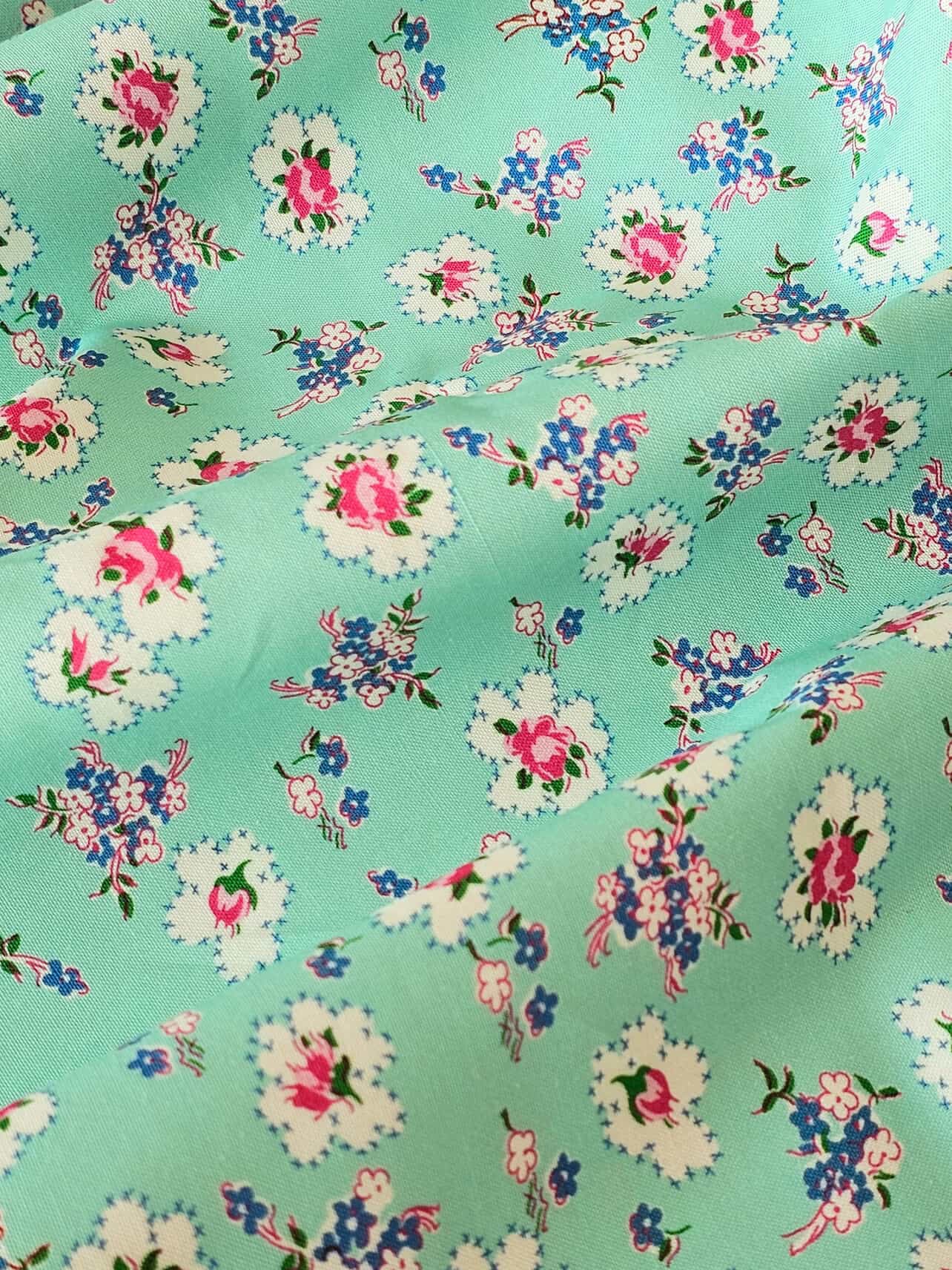 PRE ORDER - Feedsack by Momnson- Vintage French Flowers