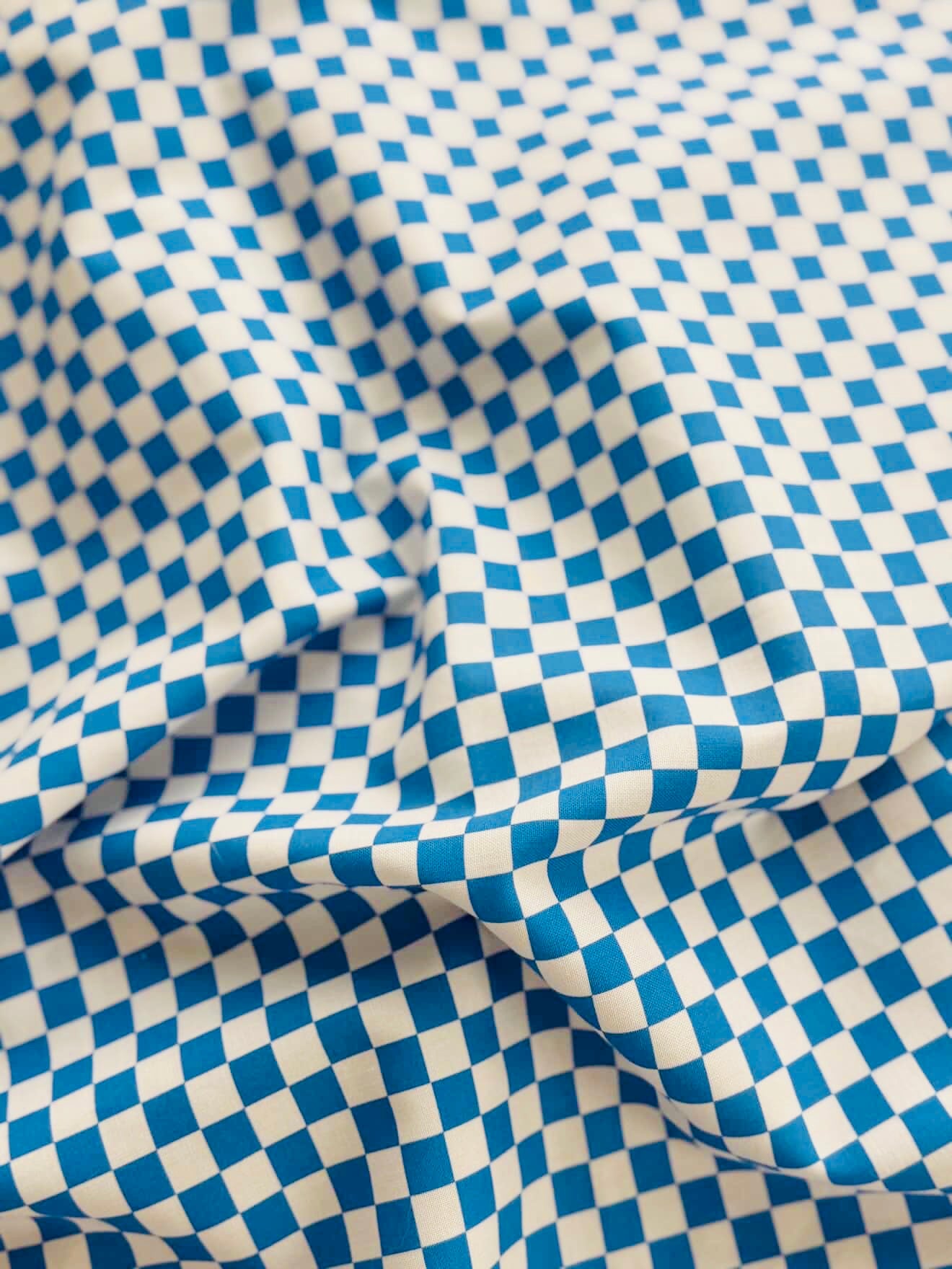 PRE ORDER - Feedsack by Momnson- 34th - blue grid