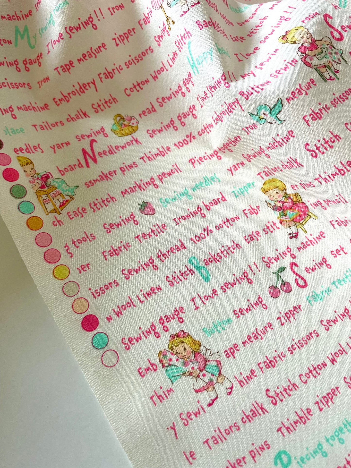 Sweet Sewing Texts - Low Volume