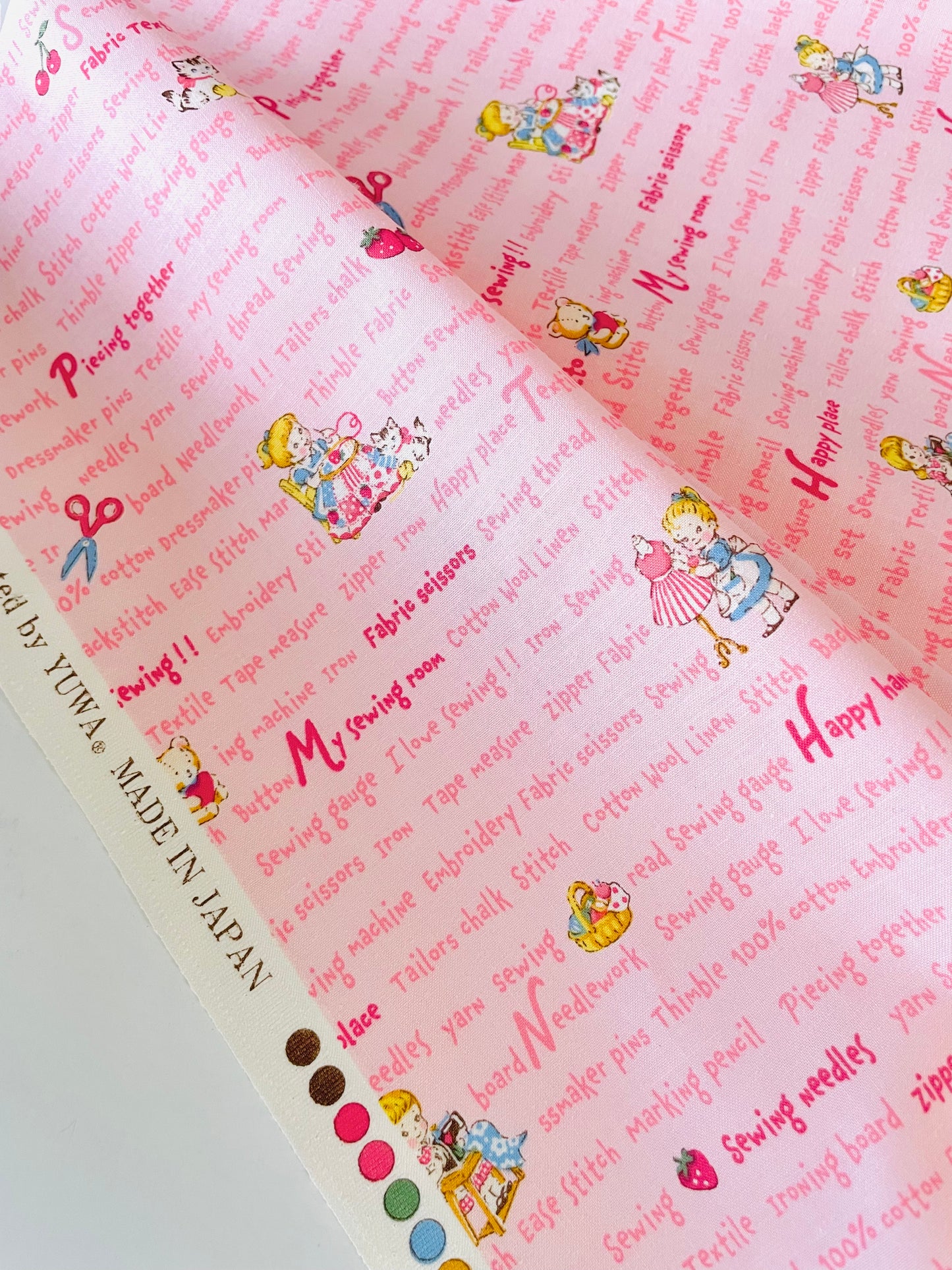 Sweet Sewing Texts - Pink