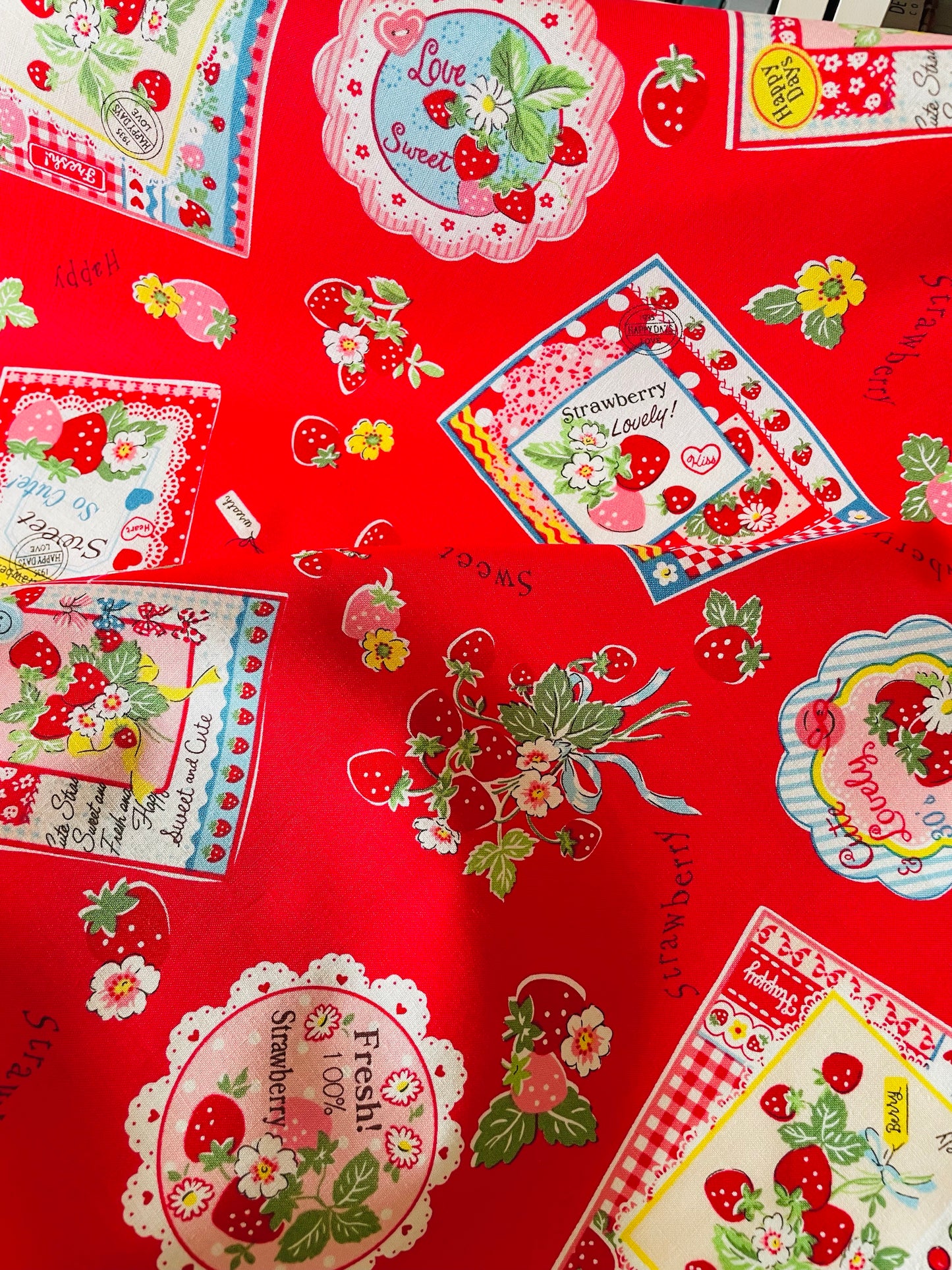 Atsuko Matsuyama - Strawberry Card (red)