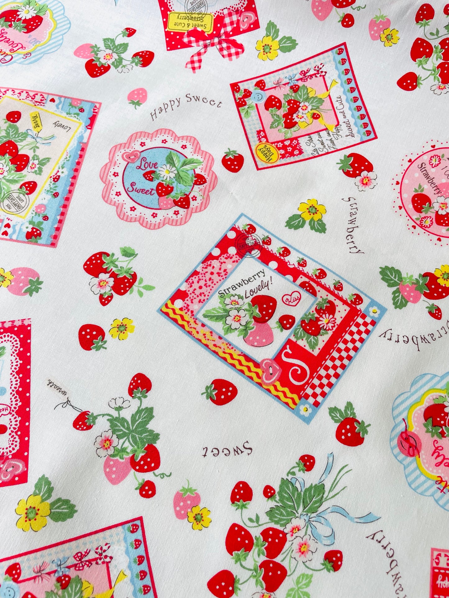 Atsuko Matsuyama - Strawberry Card (white)