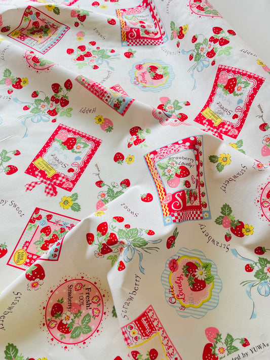 Atsuko Matsuyama - Strawberry Card (white)