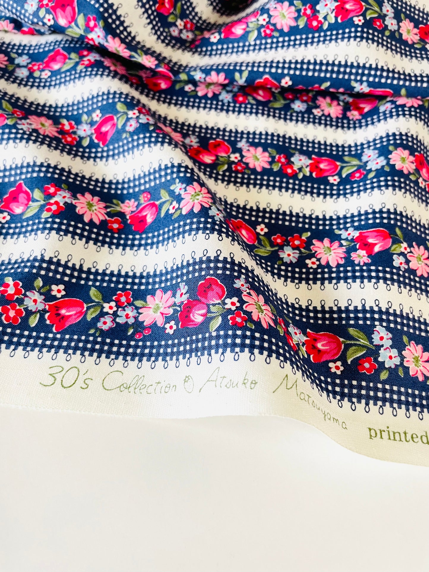 Tulip Ribbon - Dark Blue