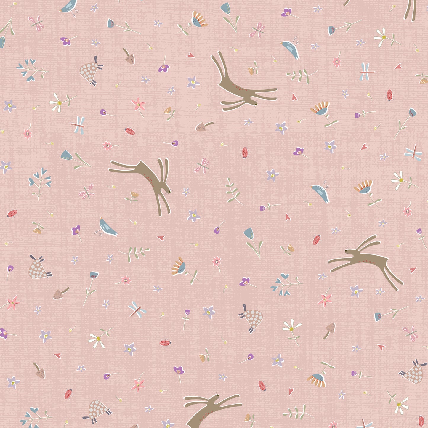 !! PRE ORDER !! Rabbit in the meadow - DV7426 (pink)