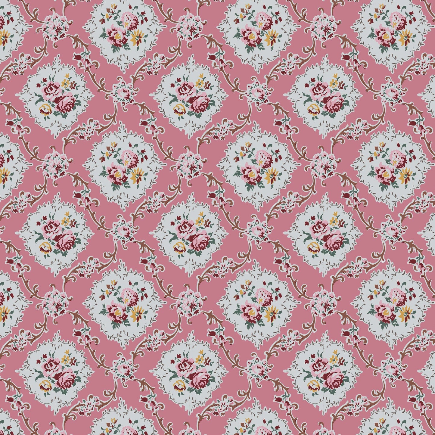 !! PRE - ORDER! ! Heritage Garden - Garden Walk (pink) DV7505