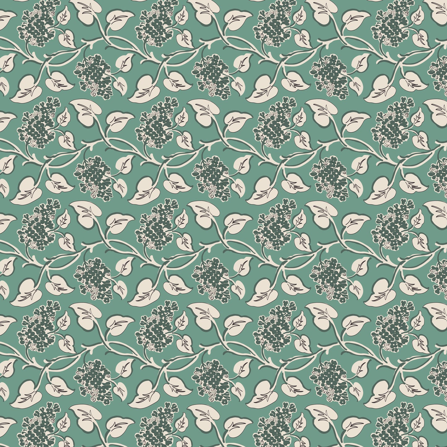 !! PRE - ORDER! ! Heritage Garden - Wildflower (green) DV7511