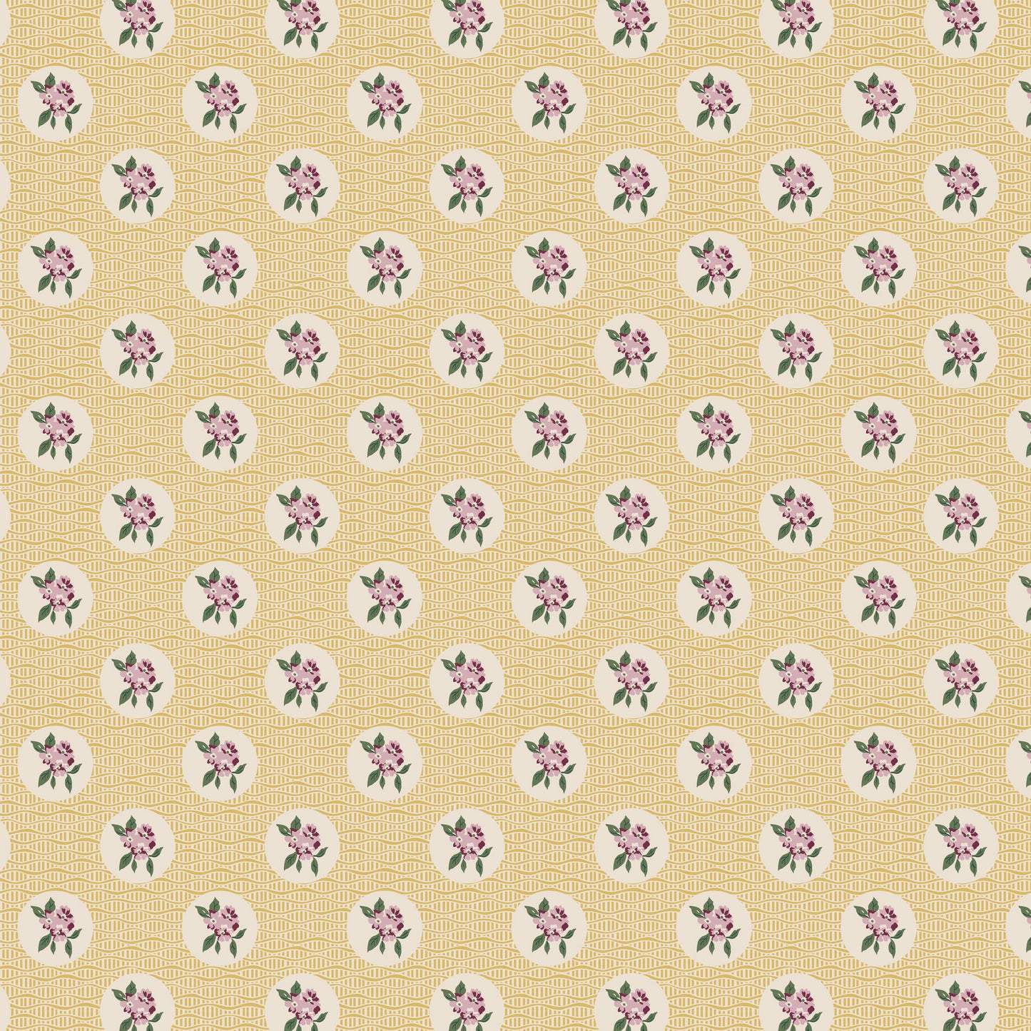 !! PRE - ORDER! ! Heritage Garden - Cobbestone flowers (yellow) DV7513