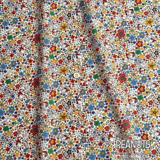 Liberty Japan+ Peanuts (snoopy) : Floral Delight (multi colour)
