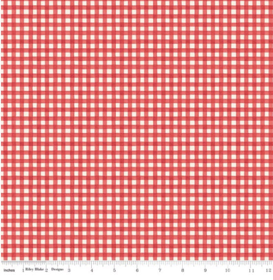 Cath Kidston® Signature Collection Gingham Red (C18375-RED)