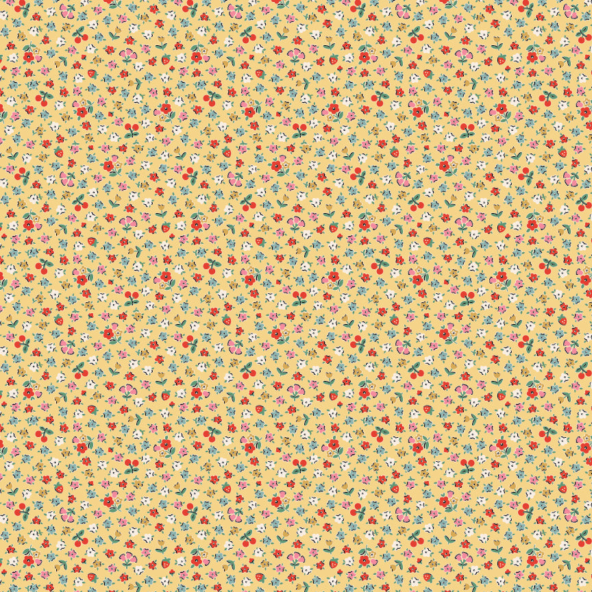 BITTY BLOSSOMS - yellow
