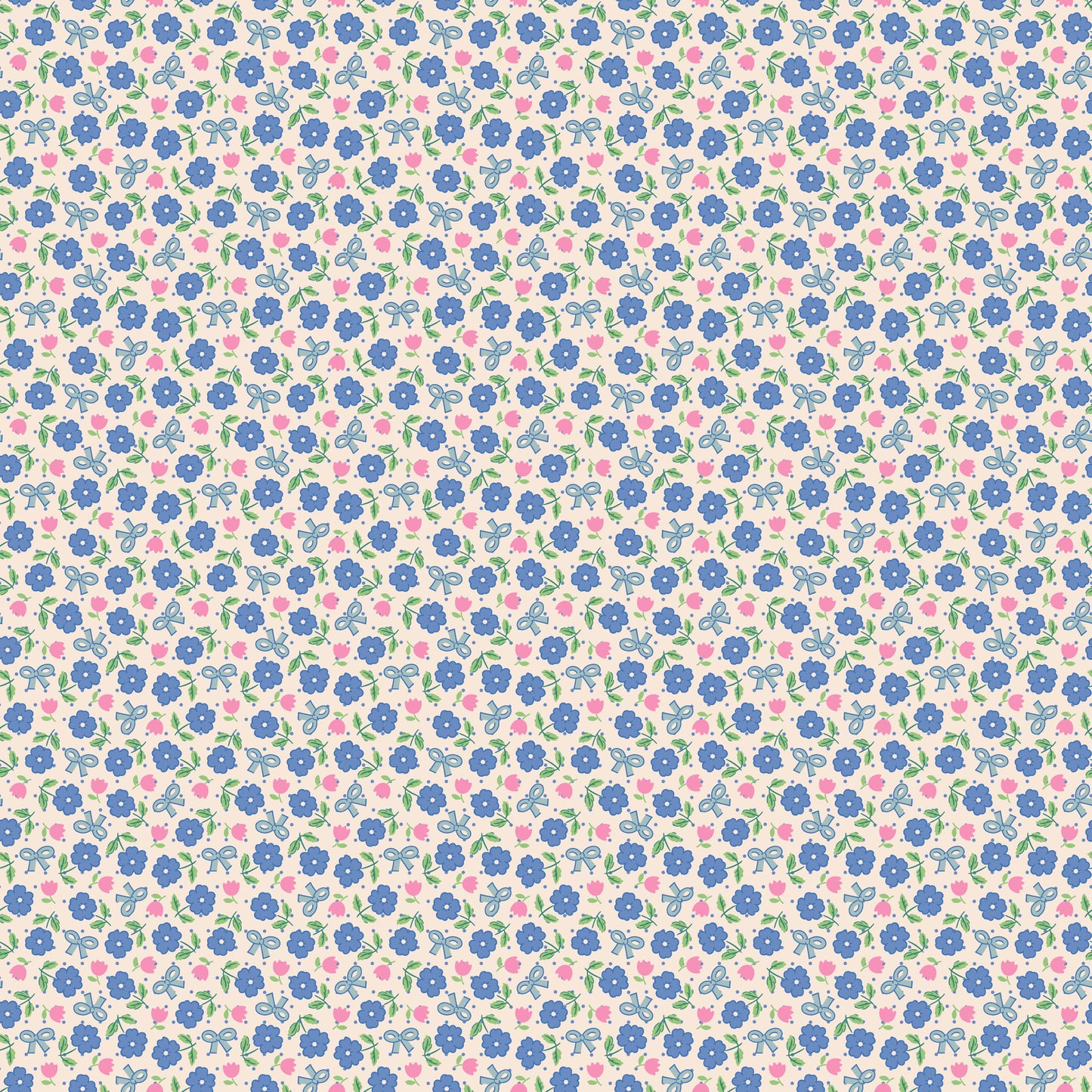 Bluebells and Buttercups - Hey Darlin Periwinkle