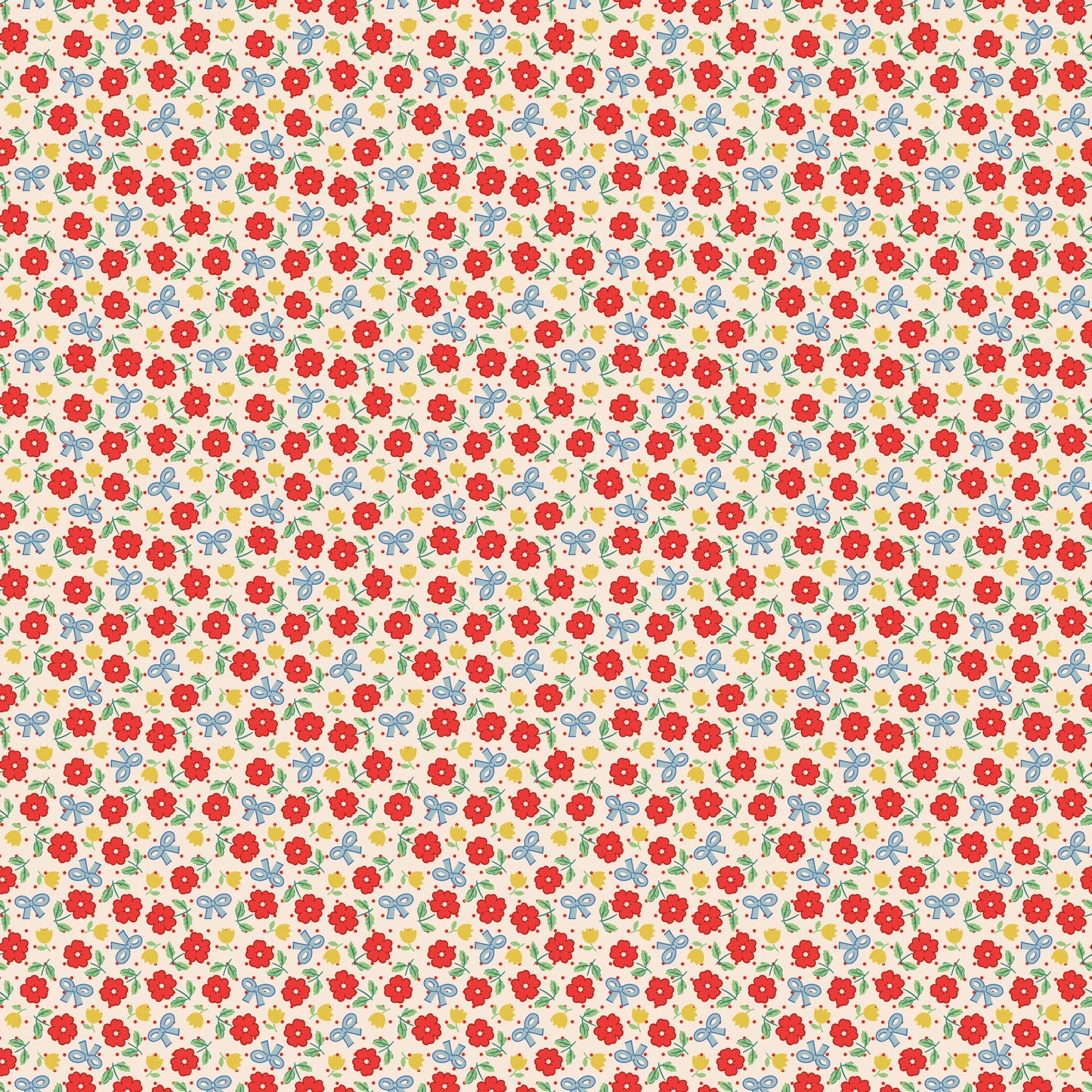 Bluebells and Buttercups - Hey Darlin Red