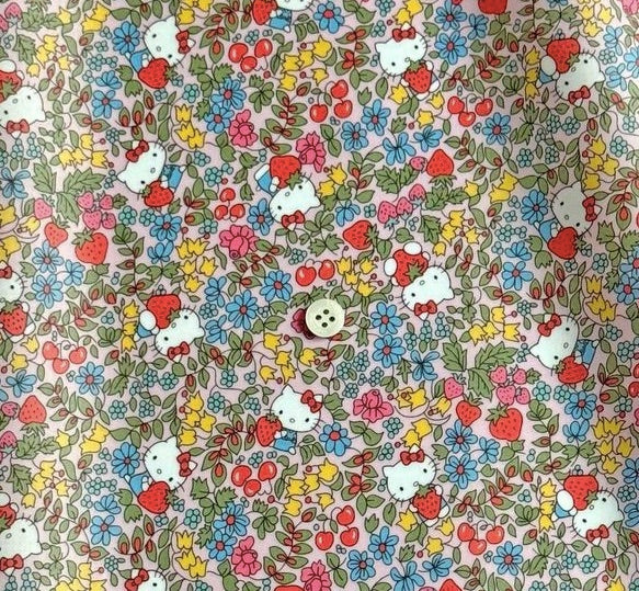 !! PRE Order! ! Liberty Japan & Hello Kitty - Strawberry Fields (pink)