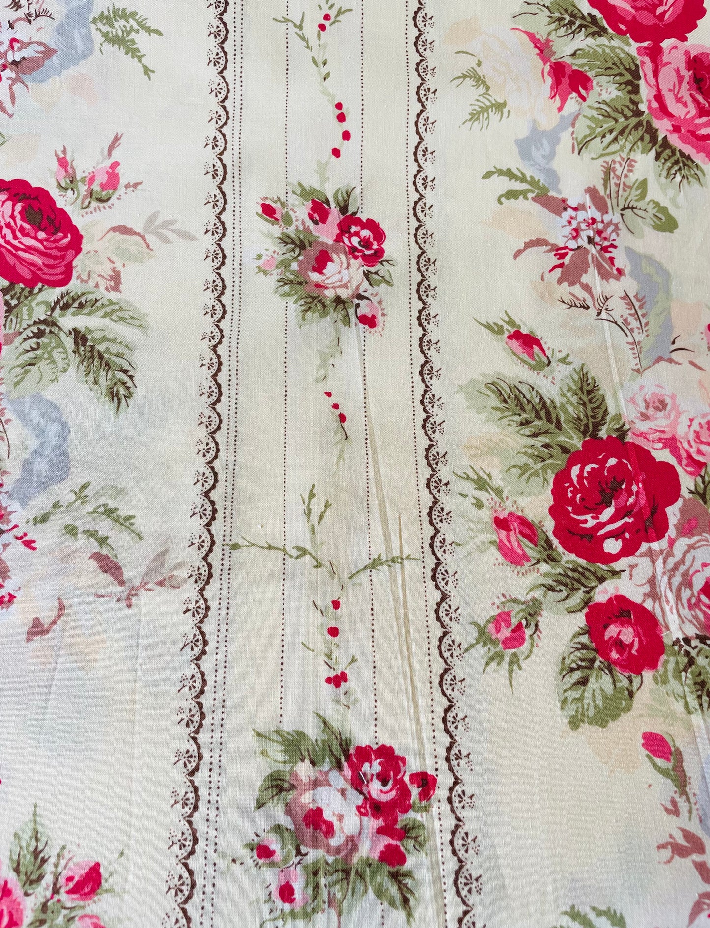 YUWA - Colour Palette - Rose Border (Cream)