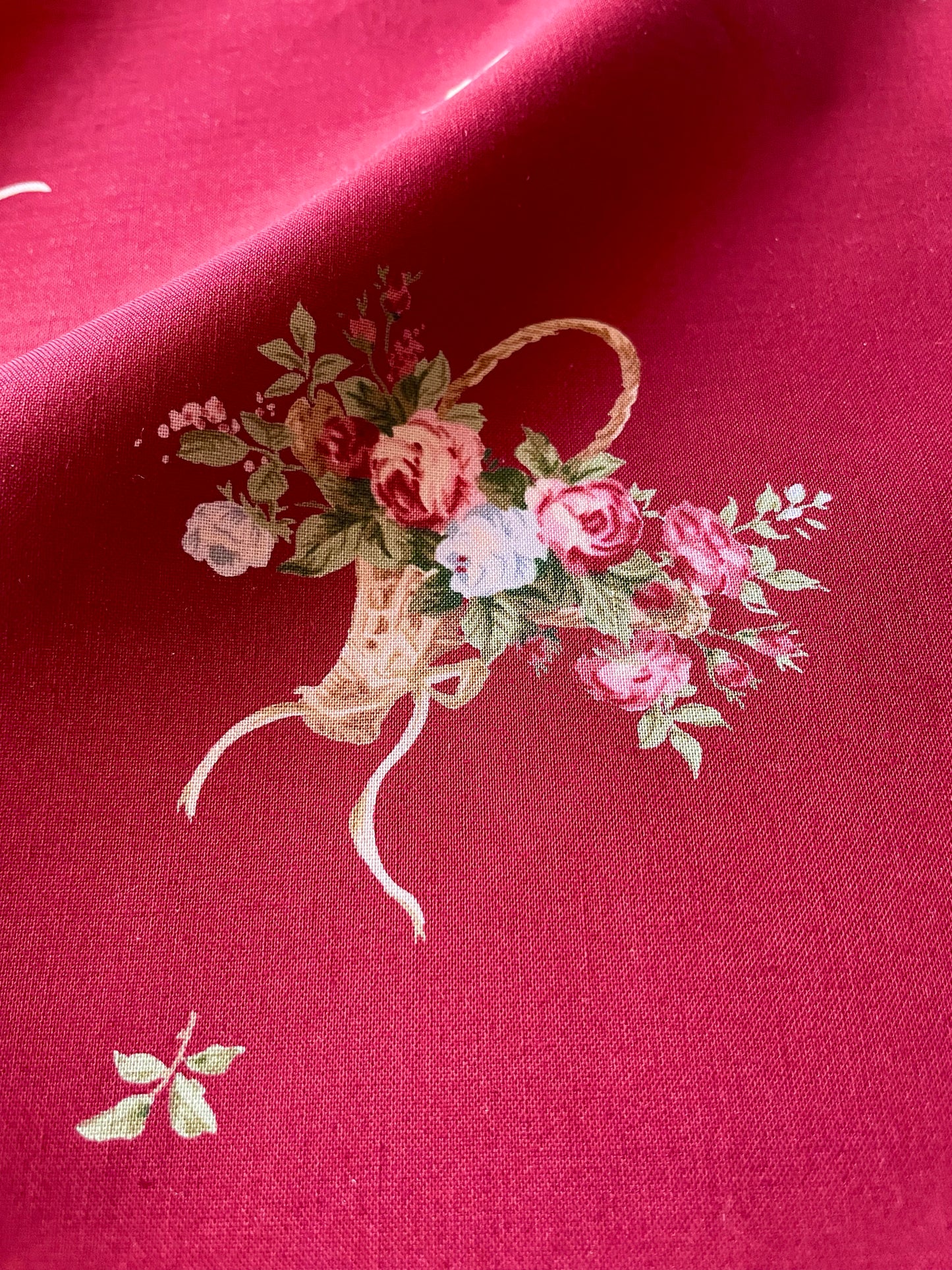 Rose Basket - Bordeaux