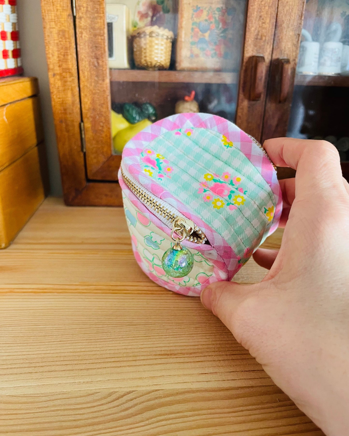 Sewing Kit -- Littleton Pouch (soft mint)