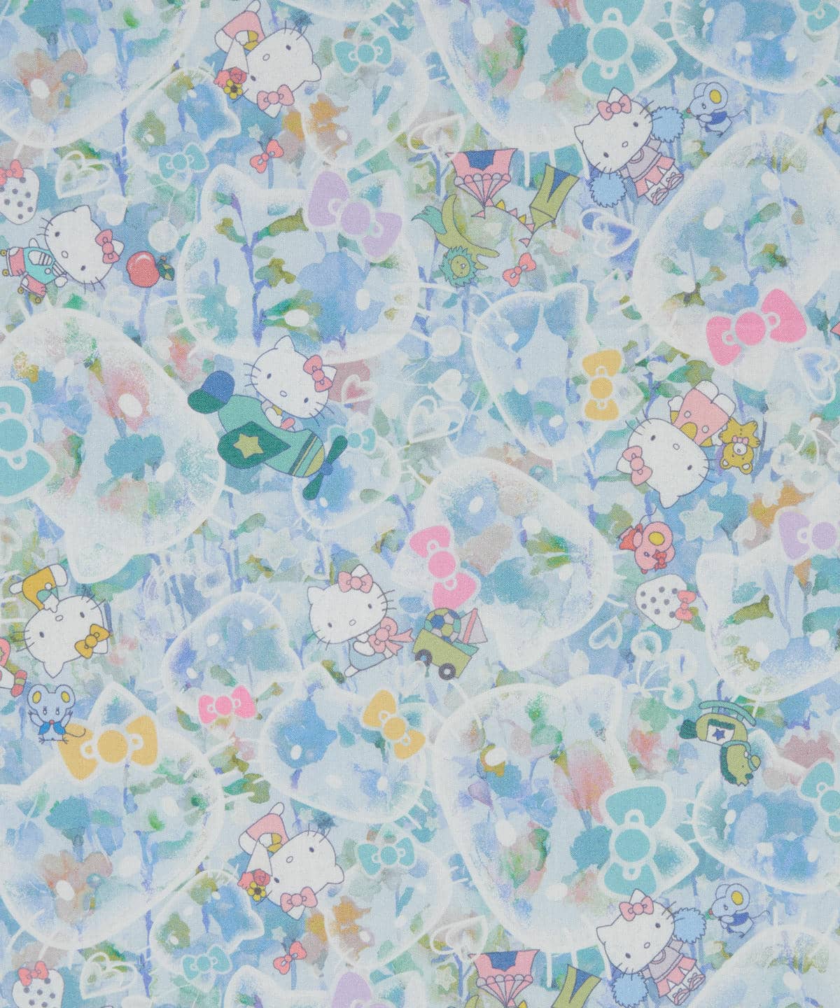 Liberty + Hello Kitty: Bubble dreams (light blue)