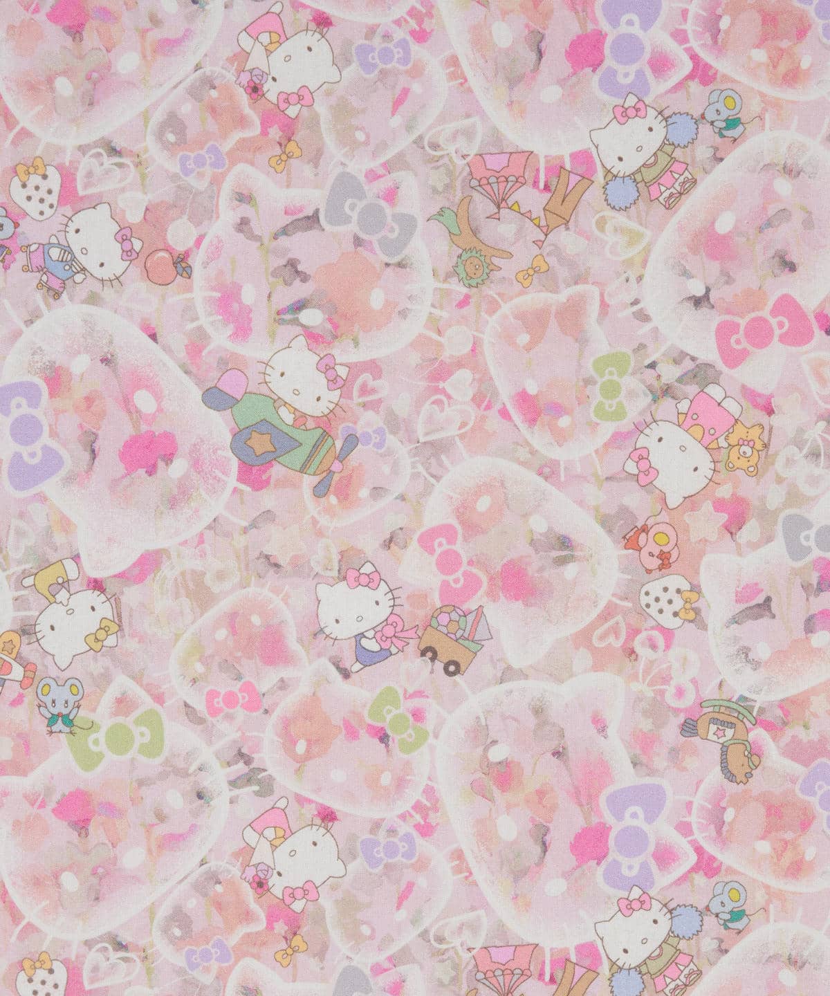 Liberty + Hello Kitty: Bubble dreams (pink)