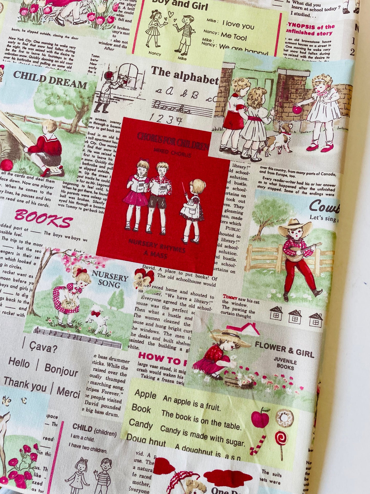 Children's Daily Life (red)