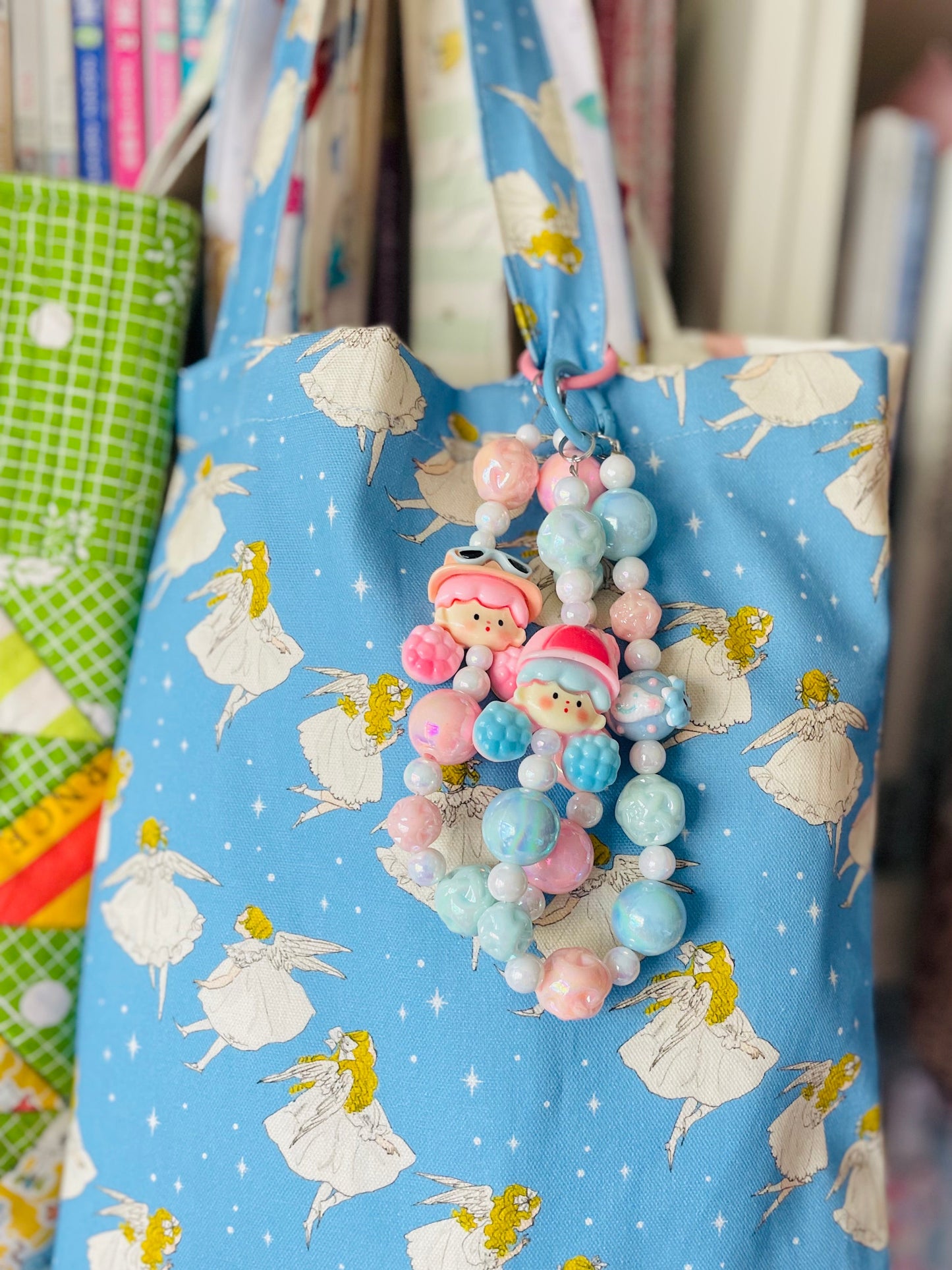 Zipper Charm - Pretty Chain (pink)