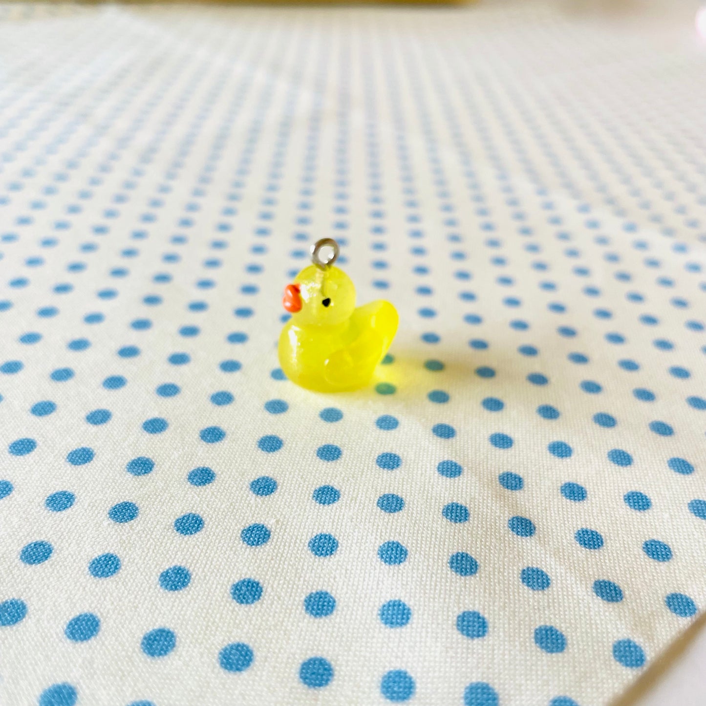 Zipper Charm - Little Duck (yellow)