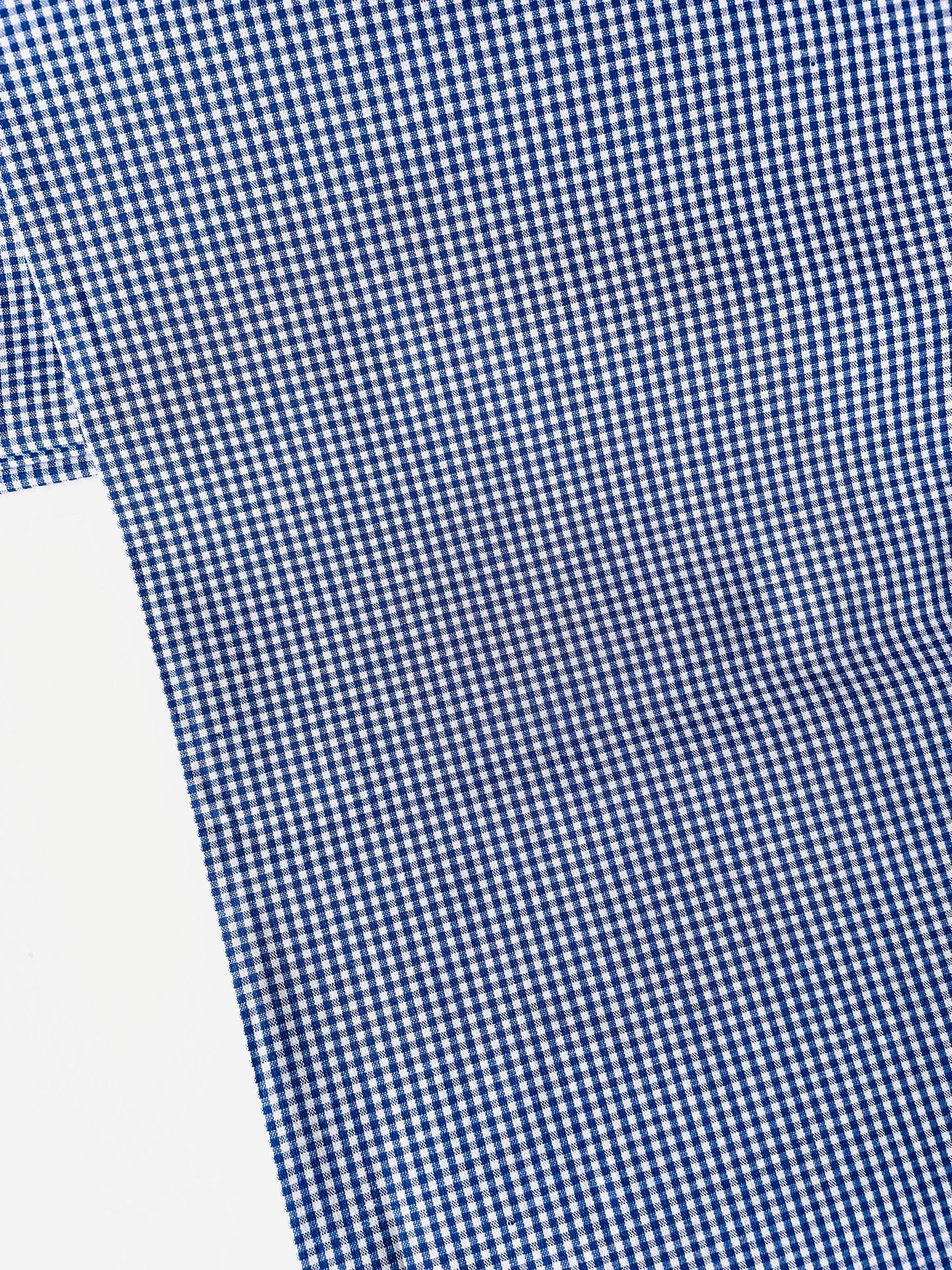 Mini Gingham - dark blue (2mm grid)