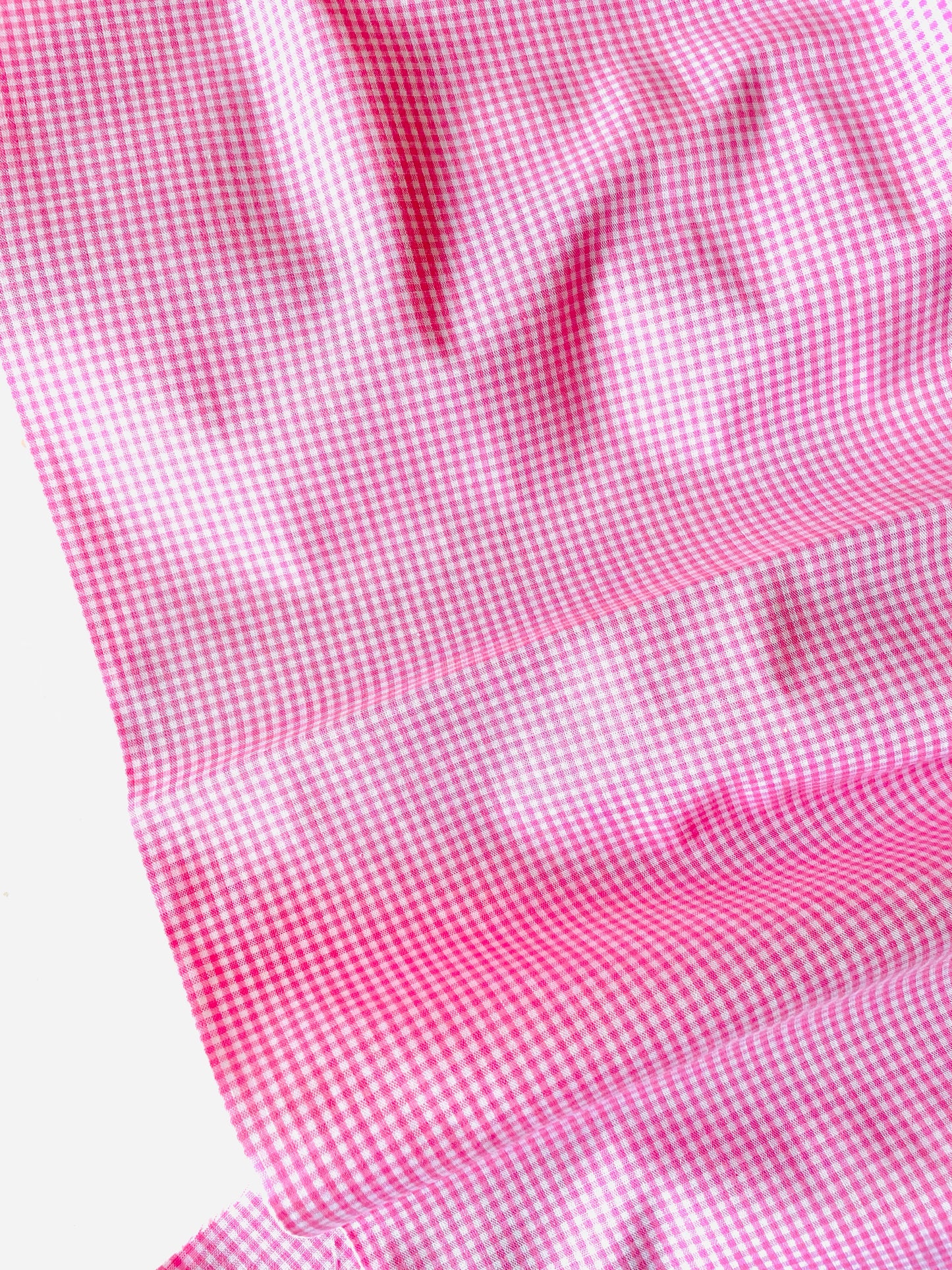 Mini Gingham - pink (2mm grid)
