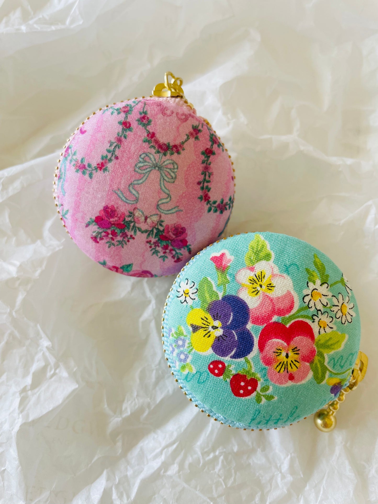 Sewing Kit - Mini Macaron Purse - Kawaii Kitty