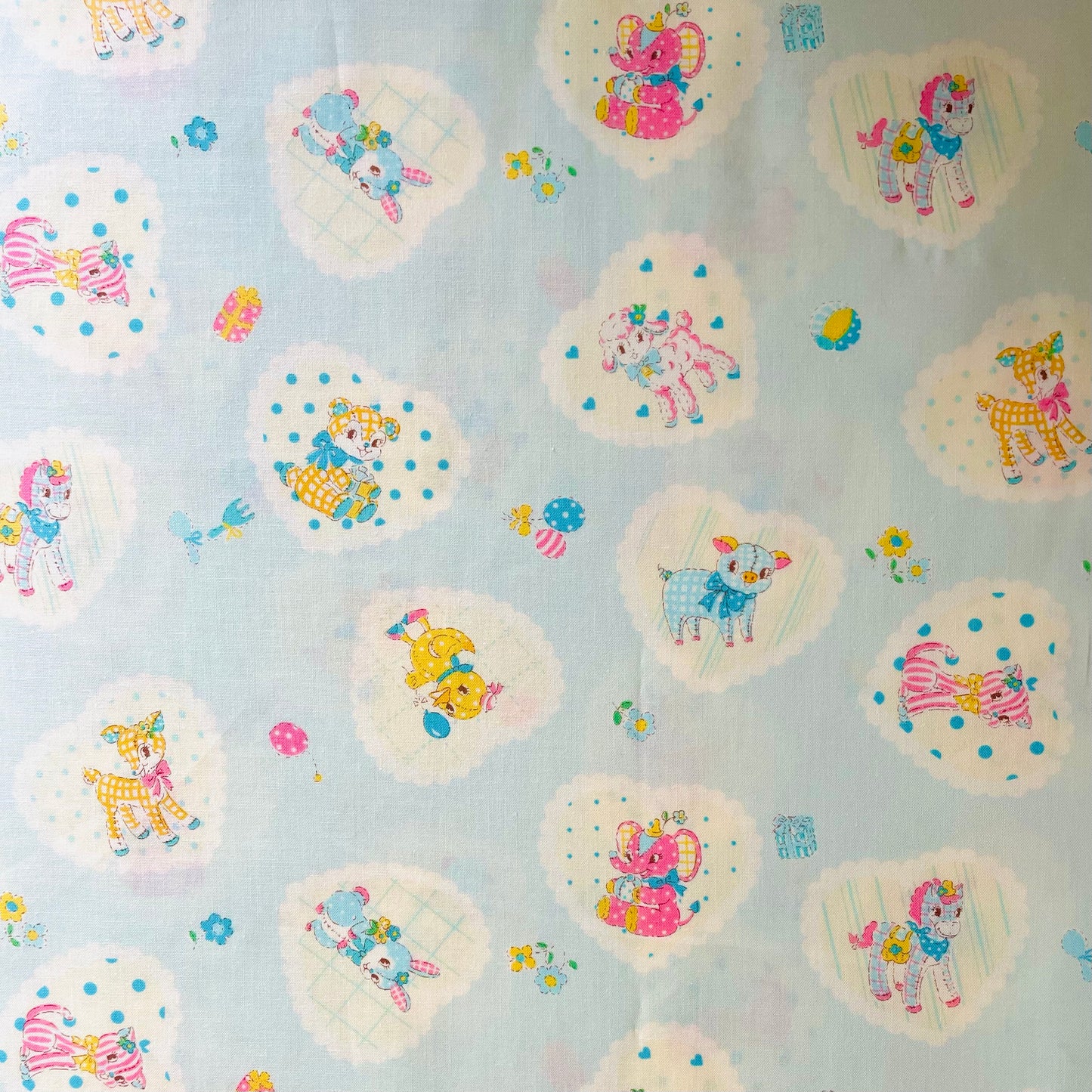 Baby Animal Heart - blue