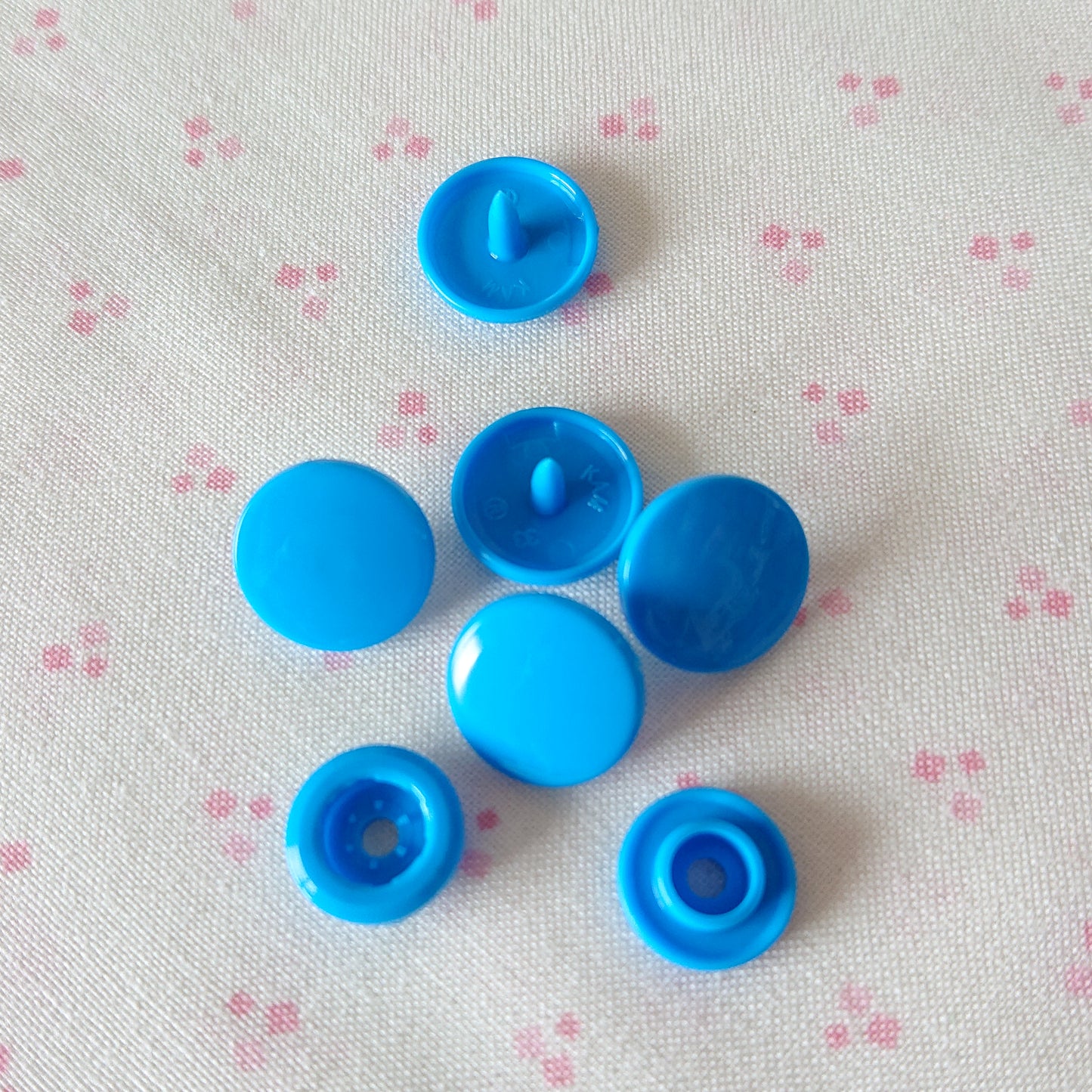 Fastening Snap -- Blue(Glossy)