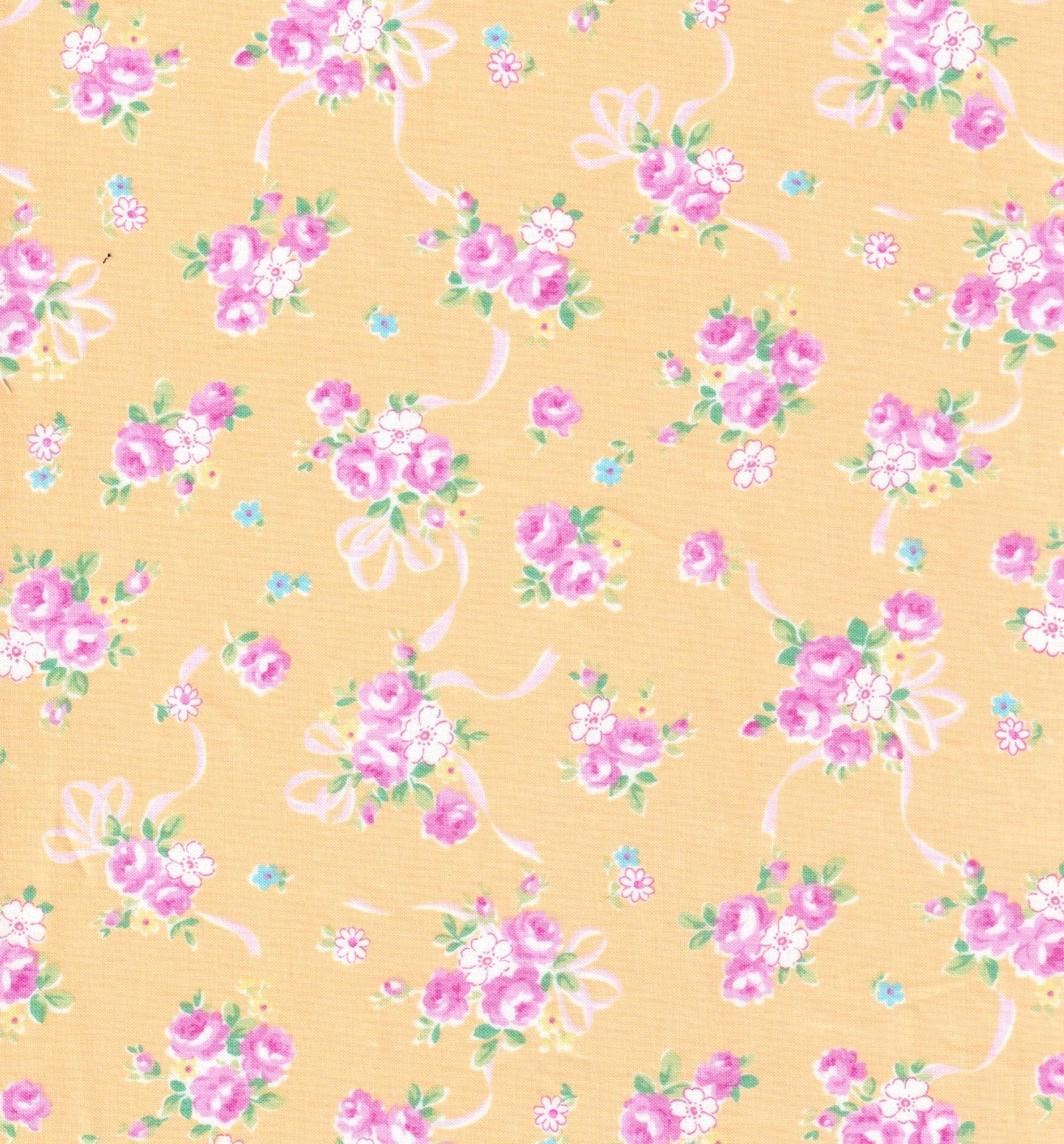 Rose Ribbon -- Yellow