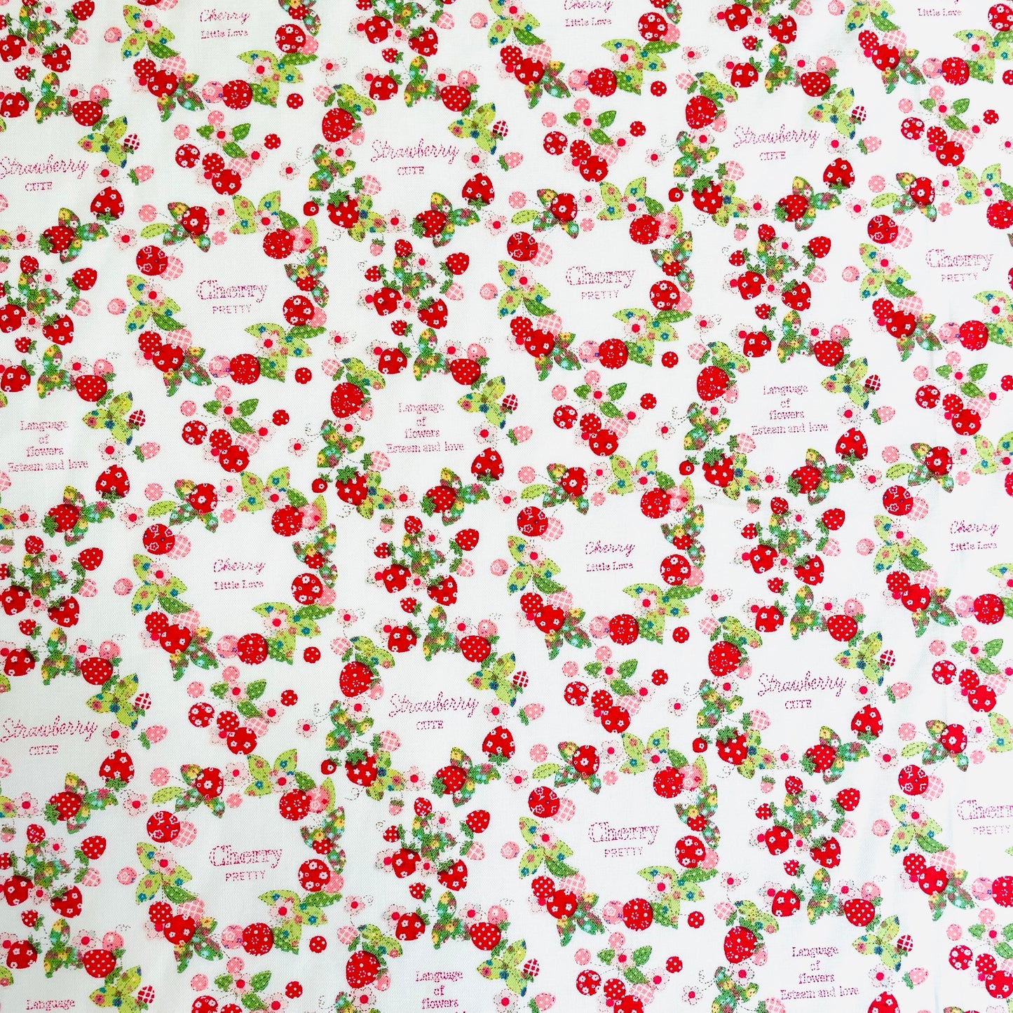 Fruits Wreath Mini -- -- white
