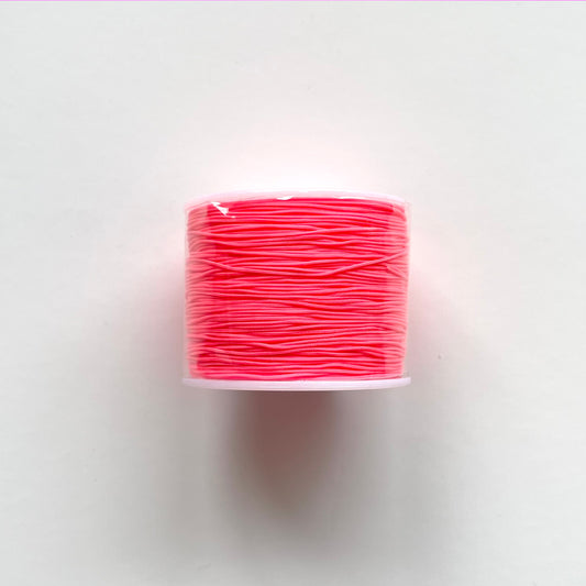 Bead Cords- Neon Pink