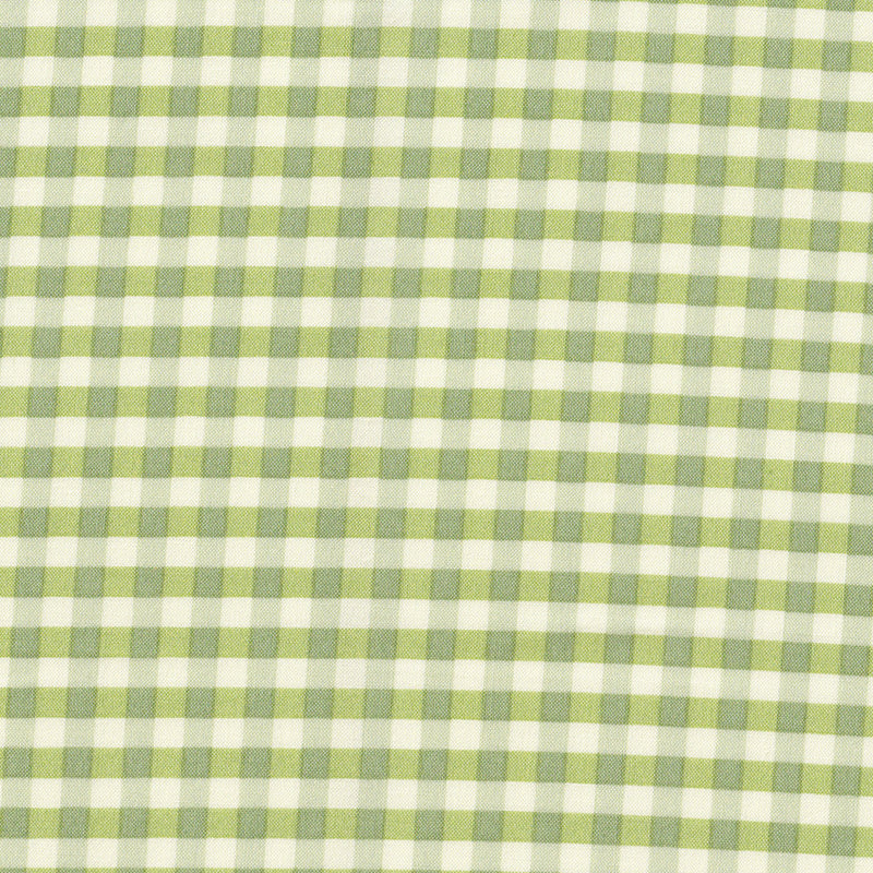 YUWA Basic Gingham - Olive Green