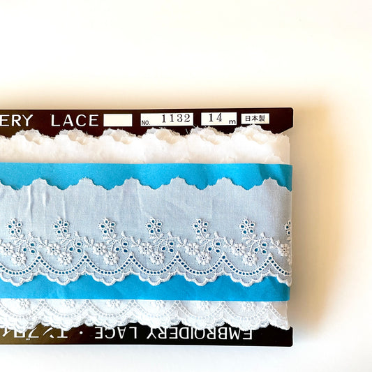 Embroidered Lace Ribbon - Little Margaret