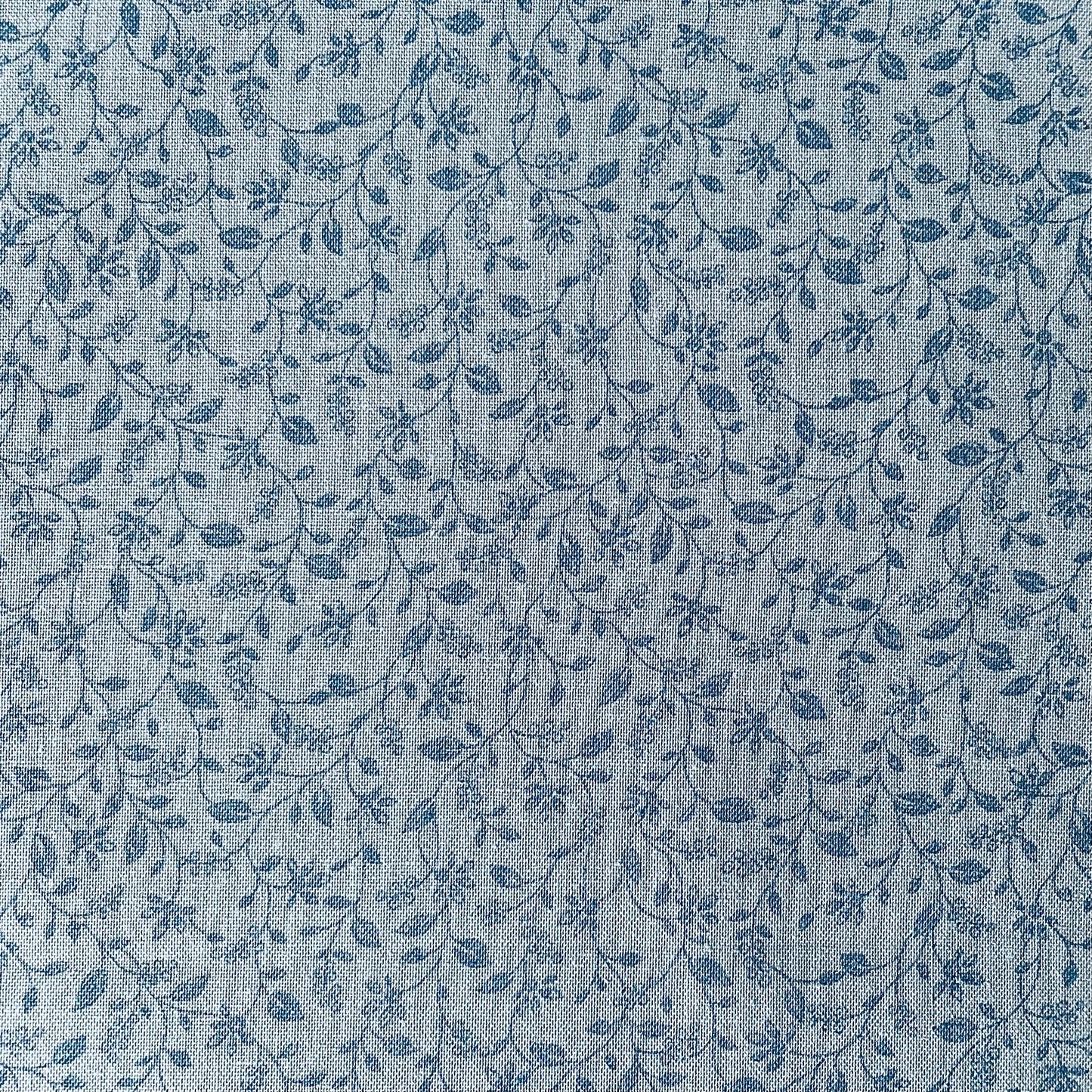 American Country 22-- Little Leaves (blue)