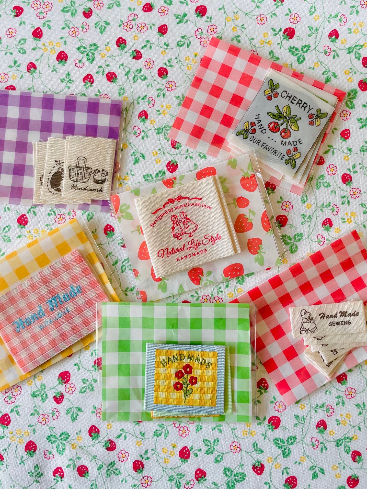 sewing labels and ribbons