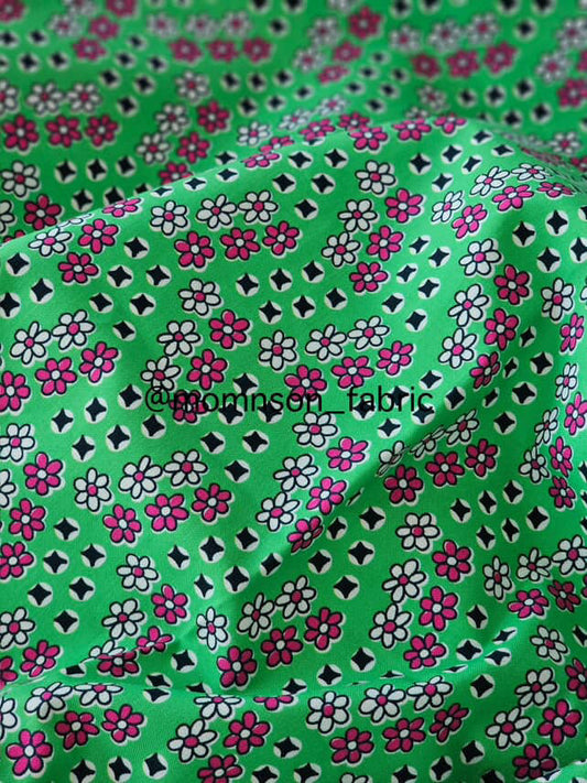 Feedsack by Momnson- 30th- little purple flowers