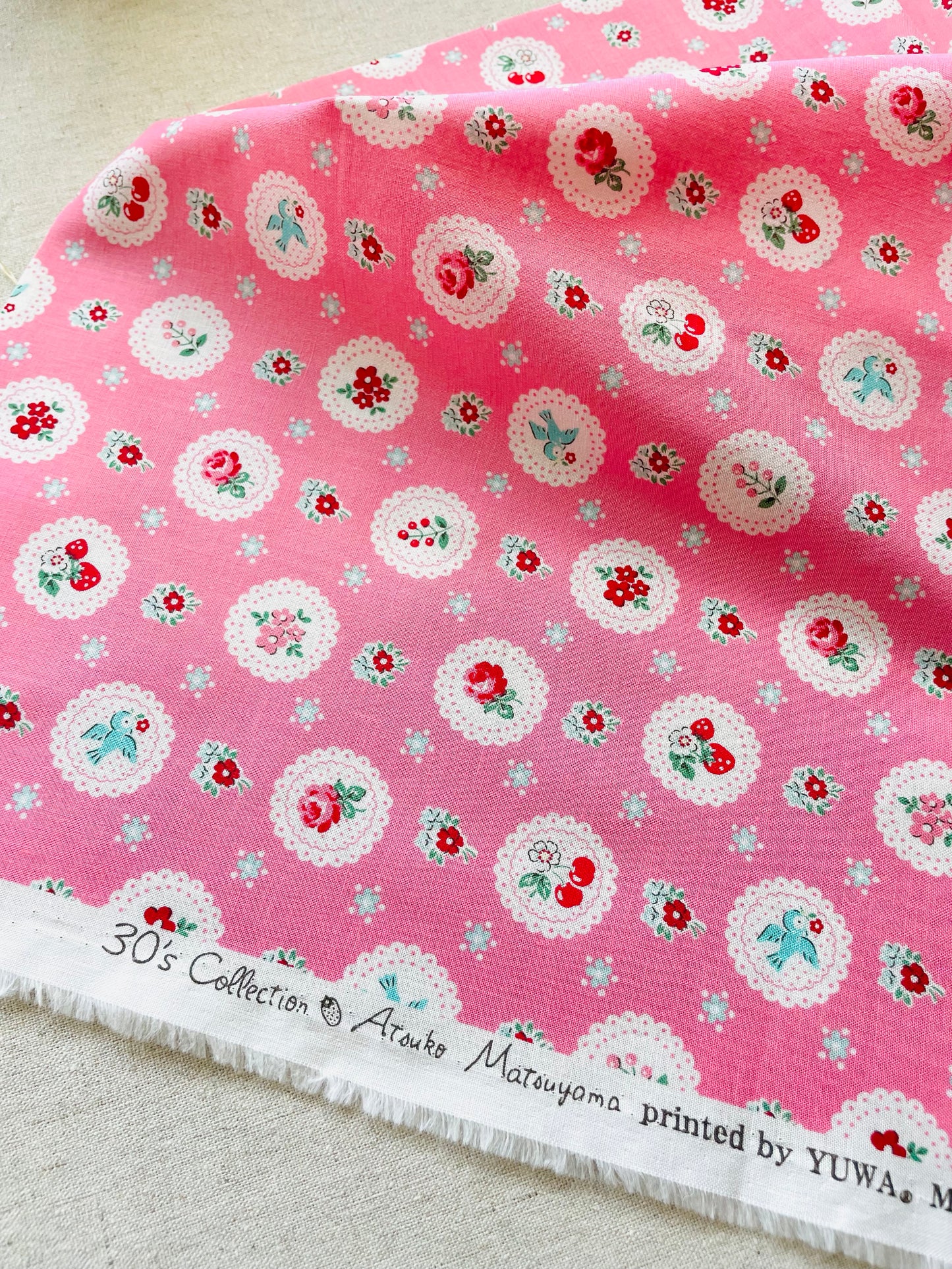 Atsuko Matsuyama Exclusive -  Scallop Berries (pink)