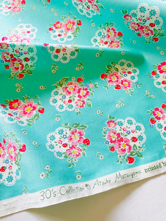 Atsuko Matsuyama - Flower Doily (turquoise)