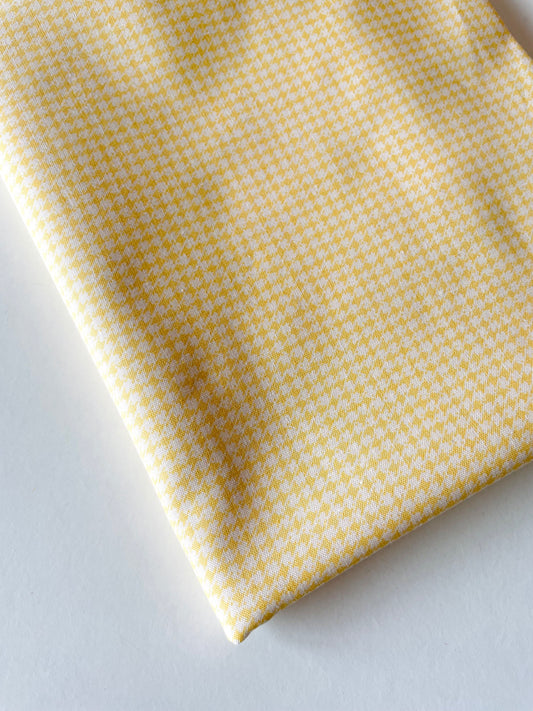 Atsuko's mini gingham - yellow (1/8" grids)