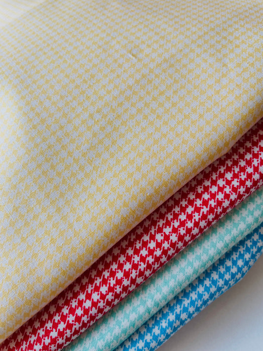 Atsuko's mini gingham - yellow (1/8" grids)