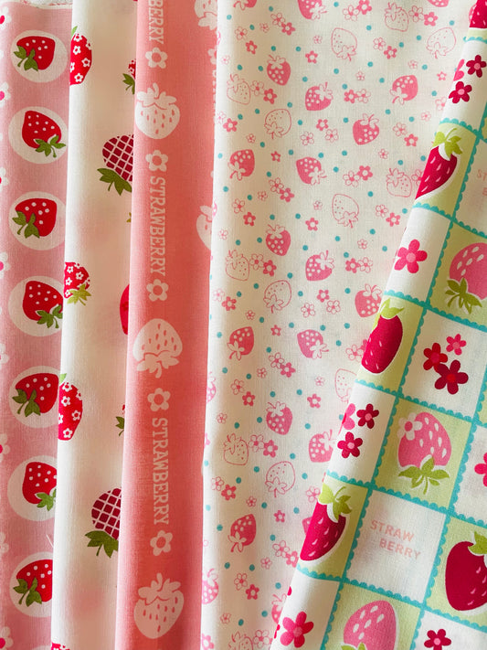 Atsuko Matsuyama - Square Strawberry (pink)