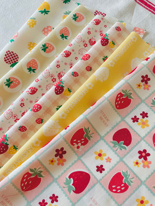 Atsuko Matsuyama - Square Strawberry (yellow)