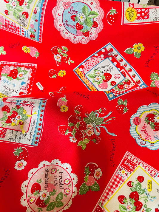 Atsuko Matsuyama - Strawberry Card (red)