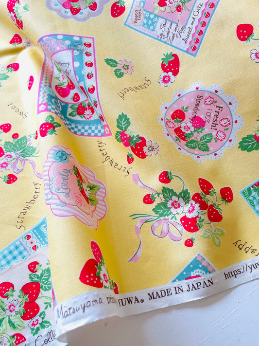 Atsuko Matsuyama - Strawberry Card (yellow)