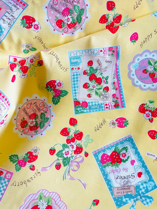 Atsuko Matsuyama - Strawberry Card (yellow)