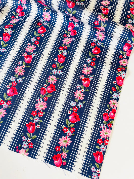 Tulip Ribbon - Dark Blue