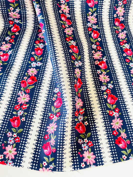 Tulip Ribbon - Dark Blue